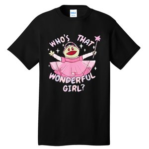 WhoS That Wonderful Girl Nanalanmemeprincess Valentines Tall T-Shirt