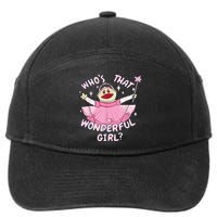 WhoS That Wonderful Girl Nanalanmemeprincess Valentines 7-Panel Snapback Hat