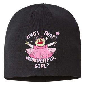 WhoS That Wonderful Girl Nanalanmemeprincess Valentines Sustainable Beanie