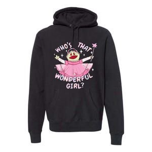 WhoS That Wonderful Girl Nanalanmemeprincess Valentines Premium Hoodie