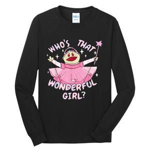 WhoS That Wonderful Girl Nanalanmemeprincess Valentines Tall Long Sleeve T-Shirt