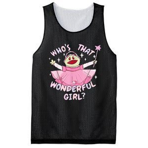 WhoS That Wonderful Girl Nanalanmemeprincess Valentines Mesh Reversible Basketball Jersey Tank