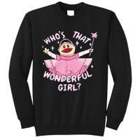 WhoS That Wonderful Girl Nanalanmemeprincess Valentines Tall Sweatshirt