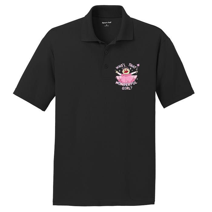 WhoS That Wonderful Girl Nanalanmemeprincess Valentines PosiCharge RacerMesh Polo