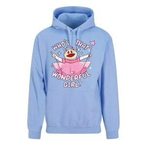 WhoS That Wonderful Girl Nanalanmemeprincess Valentines Unisex Surf Hoodie