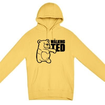 Walking Ted Premium Pullover Hoodie