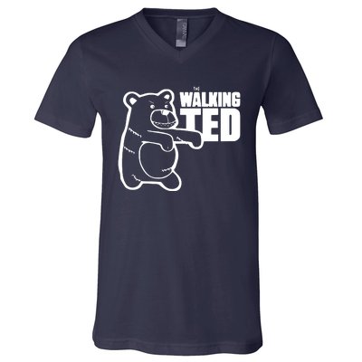 Walking Ted V-Neck T-Shirt