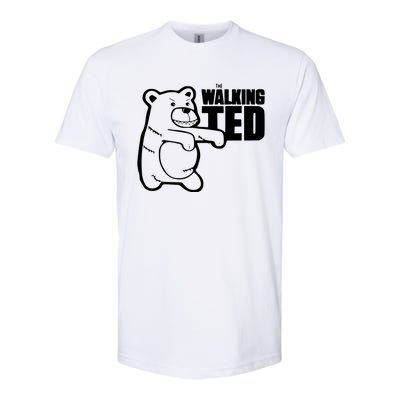 Walking Ted Softstyle CVC T-Shirt