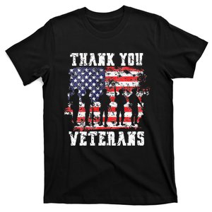 Womens Thank You Veterans For Veterans Day T-Shirt