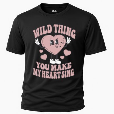 Wild Thing You Make My Heart Sing Valentine Valentine's Day Lover Performance Shirt