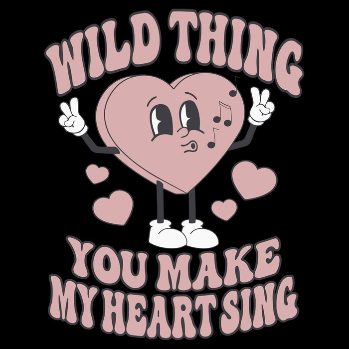 Wild Thing You Make My Heart Sing Valentine Valentine's Day Lover Sustainable Bucket Hat