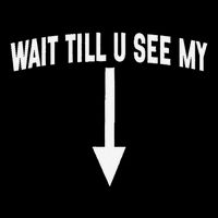 Wait Till You See My Funny Cleverly Designed Arrow Pointing 16 in Basic Backpack