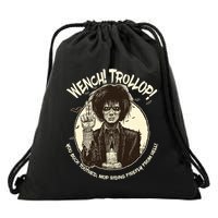 Wench Trollop You Buck Toothed Mop Riding Firefly From Hell Drawstring Bag