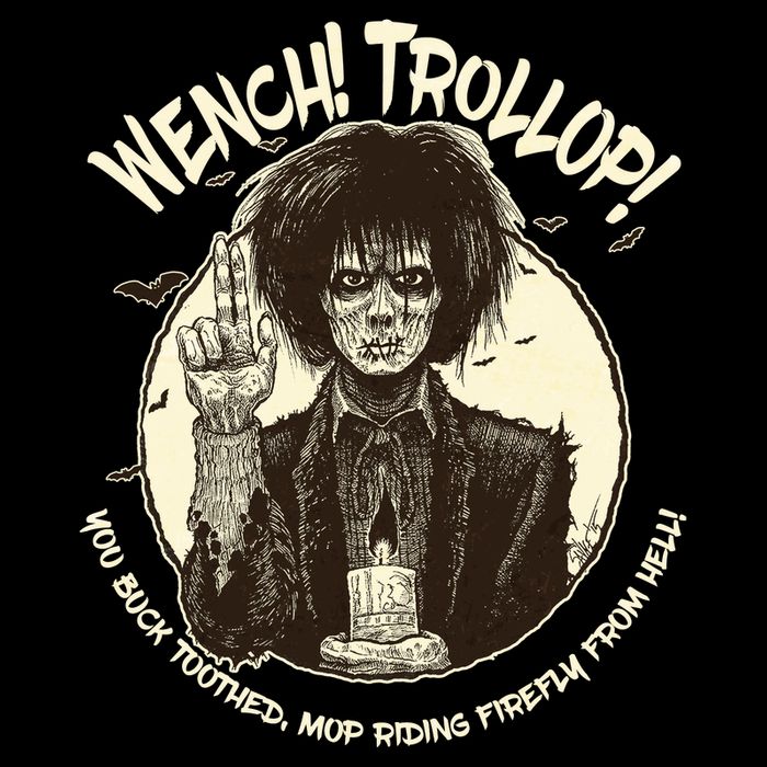 Wench Trollop You Buck Toothed Mop Riding Firefly From Hell Flatbill Hat