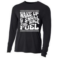 Wake Up And Smell The Race Fuel Cooling Performance Long Sleeve Crew