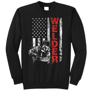 Welder USA American Welding Worker Metalworking Lover Sweatshirt