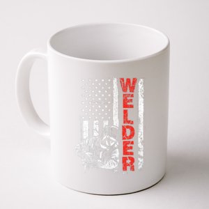 Welder USA American Welding Worker Metalworking Lover Coffee Mug