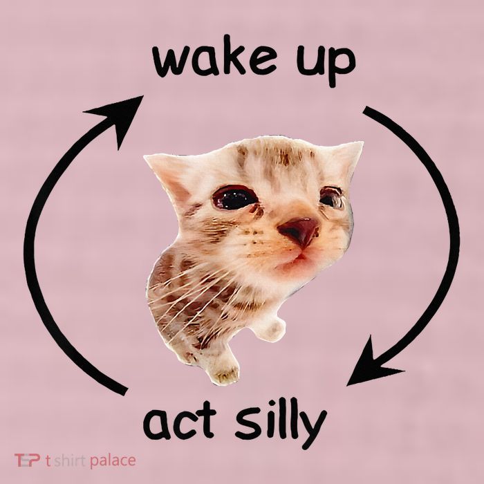 Wake Up Act Silly Cat Wake Up Act Silly Cat 25L Jumbo Tote