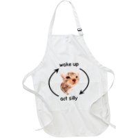 Wake Up Act Silly Cat Wake Up Act Silly Cat Apron