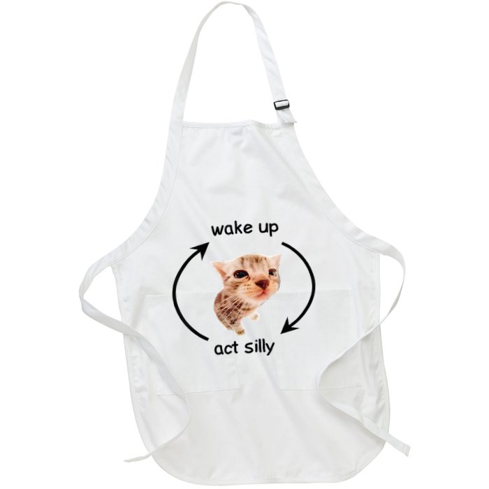 Wake Up Act Silly Cat Wake Up Act Silly Cat Apron