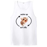 Wake Up Act Silly Cat Wake Up Act Silly Cat PosiCharge Competitor Tank