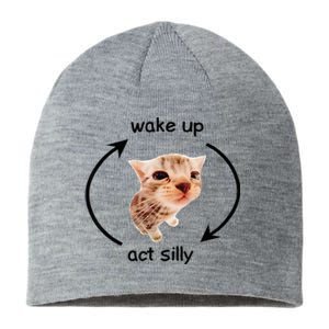 Wake Up Act Silly Cat Wake Up Act Silly Cat Sustainable Beanie