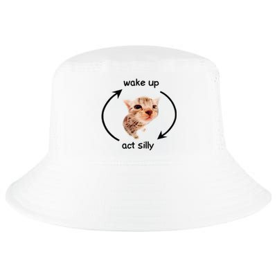 Wake Up Act Silly Cat Wake Up Act Silly Cat Cool Comfort Performance Bucket Hat