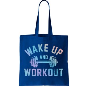 Wake Up And Workout Motivational Gym Cute Gift Tote Bag