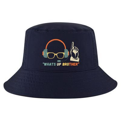 Whats Up Brother Sketch Streamer Whats Up Brother Cool Comfort Performance Bucket Hat