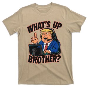 WhatS Up Brother Funny Meme Trump T-Shirt