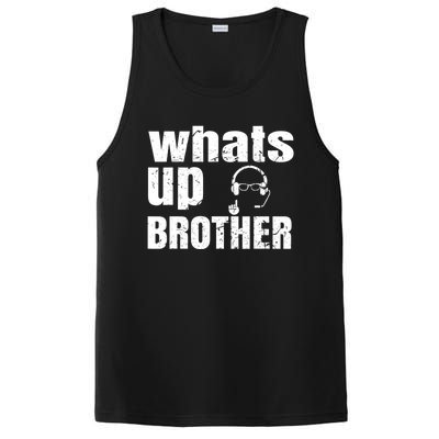 Whats Up Brother Funny Streamer Whats Up Whatsup Brother PosiCharge Competitor Tank