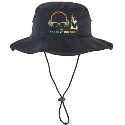 Whats Up Brother Sketch Streamer Legacy Cool Fit Booney Bucket Hat