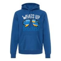 Whats Up Beaches Funny Beach Family Vacation Matching Funny Gift Premium Hoodie