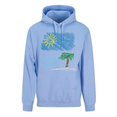 Whats Up Beaches Funny Beach Family Vacation Funny Gift Unisex Surf Hoodie