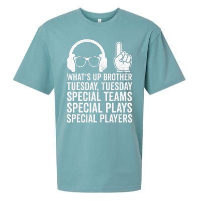 WhatS Up Brother Tuesday Tuesday Gamer Sueded Cloud Jersey T-Shirt