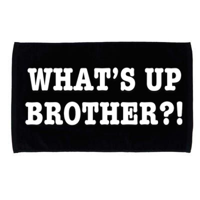 WhatS Up Brother Funny Microfiber Hand Towel