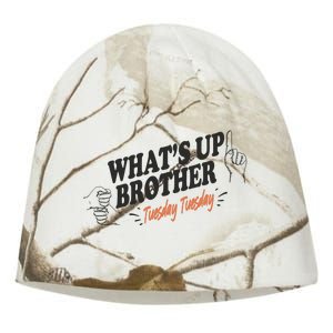 Whats Up Brother Tuesday Sketch Streamer Gamer Kati - Camo Knit Beanie