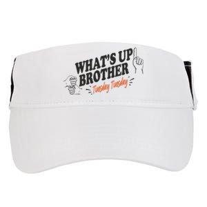 Whats Up Brother Tuesday Sketch Streamer Gamer Adult Drive Performance Visor