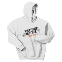 Whats Up Brother Tuesday Sketch Streamer Gamer Kids Hoodie