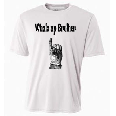 Whats Up Brother Funny Sketch Streamer Cooling Performance Crew T-Shirt