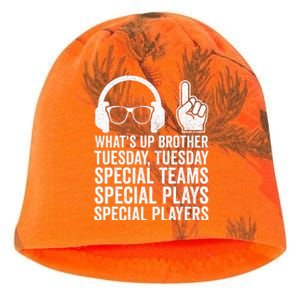 WhatS Up Brother Tuesday Tuesday Gamer Kati - Camo Knit Beanie