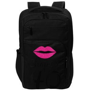 Womens Unique Birthday Gift Chapter 40 Women 40 Years Old Bday Impact Tech Backpack