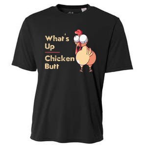 WhatS Up Chicken Butt Funny Quotes Sayings Joke Word Pun Cooling Performance Crew T-Shirt