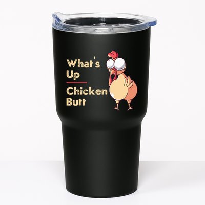 WhatS Up Chicken Butt Funny Quotes Sayings Joke Word Pun Tumbler