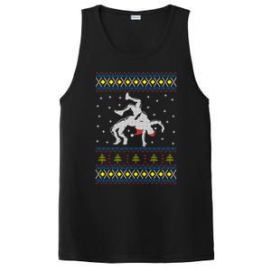 Wrestling Ugly Christmas Meaningful Gift Happy Holiday Meaningful Gift PosiCharge Competitor Tank