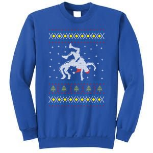 Wrestling Ugly Christmas Meaningful Gift Happy Holiday Meaningful Gift Sweatshirt