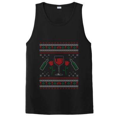 Wine Ugly Christmas PosiCharge Competitor Tank