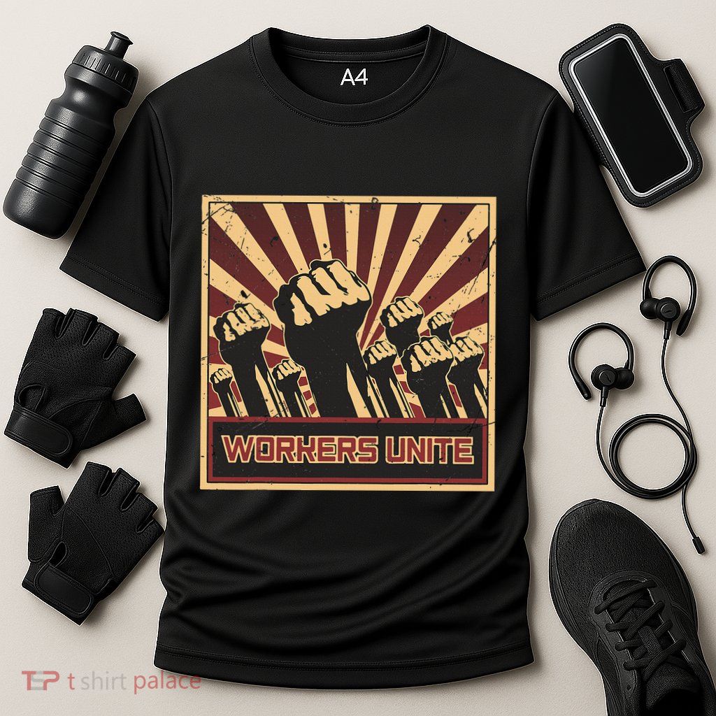Workers Unite Communist Socialist Workers Communism Performance Shirt