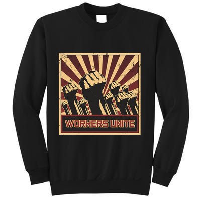 Workers Unite Communist Socialist Workers Communism Sweatshirt