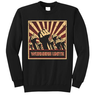 Workers Unite Communist Socialist Workers Communism Sweatshirt